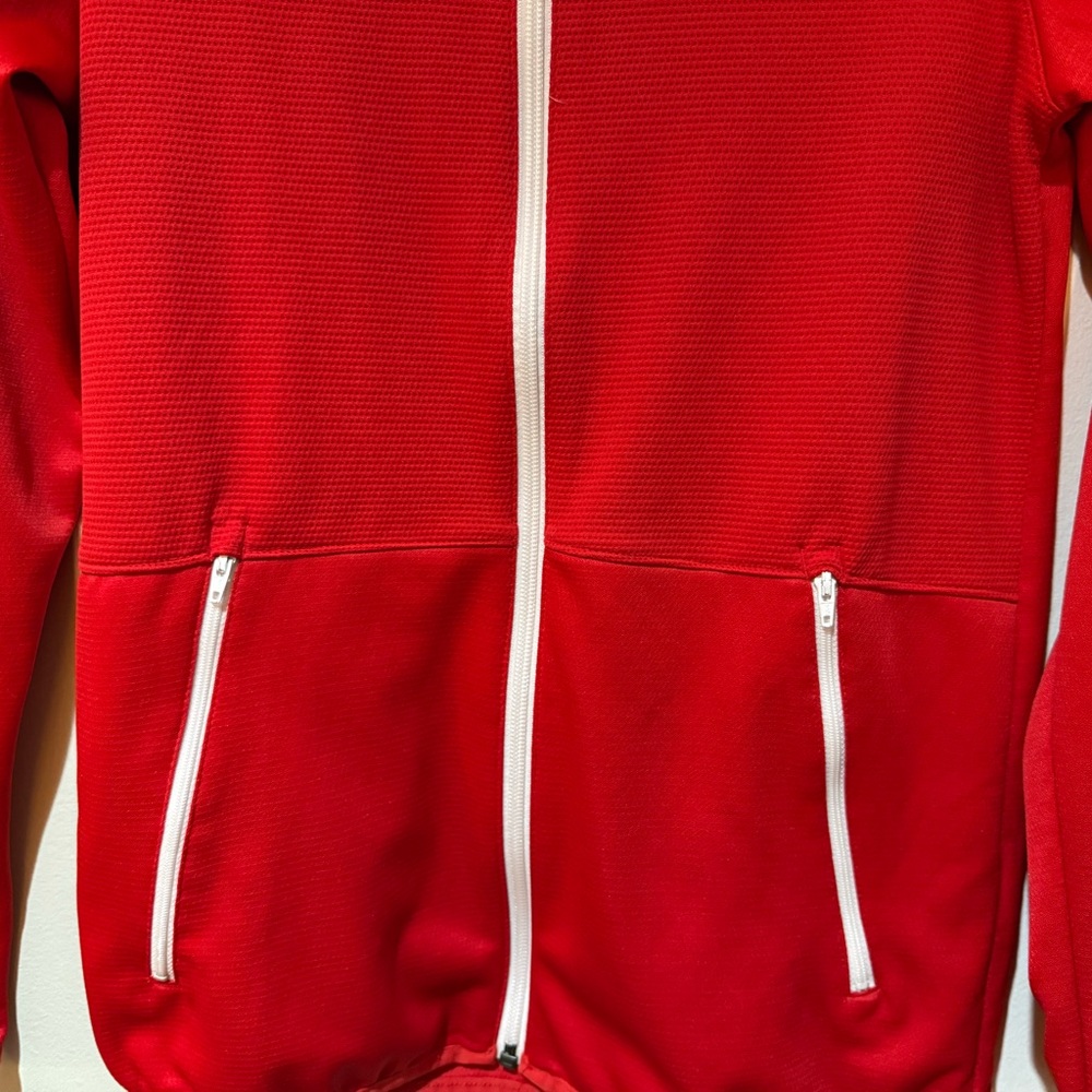 NWOT Nike Dri-Fit Red and White Sports Jacket - Picture 2 of 8